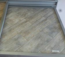 Choix du carrelage imitation parquet !! hâte de voir le rendu