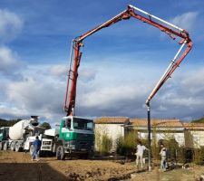 Béton pour les fondations