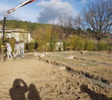 Béton pour les fondations