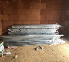 Structure pour placo