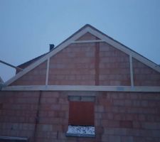 Malgré la neige, les travaux ont avancés...