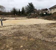 Terrassement sans neige