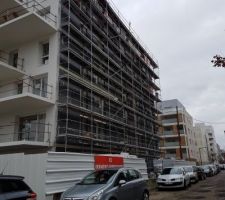 Travaux sur les façades