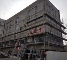 Travaux des façades