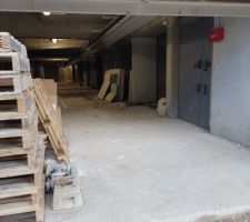 Cloisonnement des garage vue rue  D J