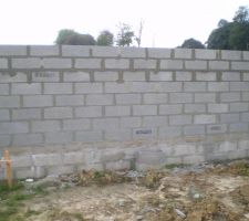 Mur côté salle-salon