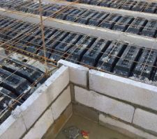 Planelle install&eacute;e &agrave; l'envers