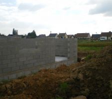 Fenêtre cuisine et porte fenêtre séjour