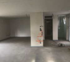 Chape coulée rdc
