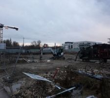 Construction des fondations