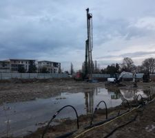 Construction des fondations