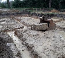 Terrassement en cours