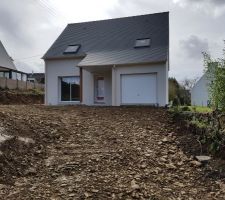 Terrassement et accès fait