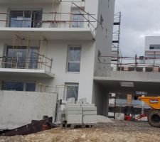 L'avanc&eacute; des travaux