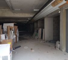 L'avanc&eacute; des travaux