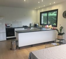 La cuisine temporaire actuelle