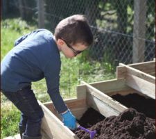 Potager en carré