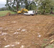 Emplacement de la maison avec point de vue