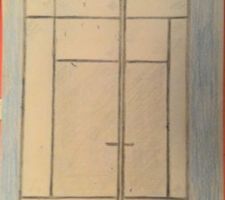 Idée porte séparation entrée-séjour