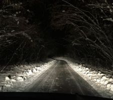 Première grosse et belle neige depuis l?emménagement