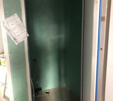 Le placard technique de la climatisation/chauffage RIBO.