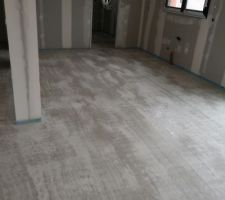 Chape et Ragréage du plancher chauffant