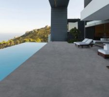 Choix carrelage terrasse alcalagres dolmen