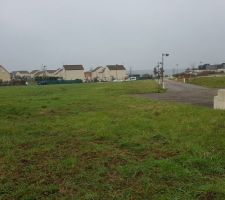 Vue depuis la future terrasse plein sud