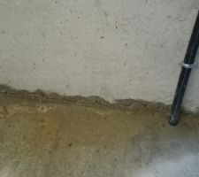 Infiltrations d'eau au sous-sol
