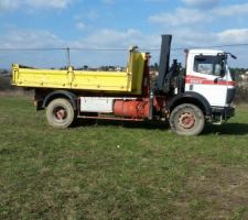 Celui-là est à moi ! C'est MON camion sur MA parcelle !