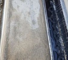 Seuils &agrave; nouveau fissur&eacute;s.