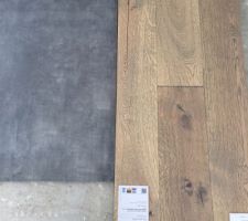 Parquet brossé gris tabac