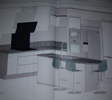 Cuisine vue 3D