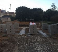 Livraison des Parpaings :)