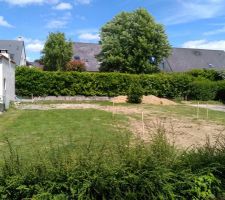 31-05-2017 Implantation de la maison.