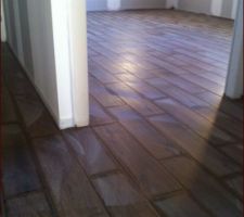 D&eacute;but carrelage &eacute;tage