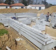 Montage du vide sanitaire