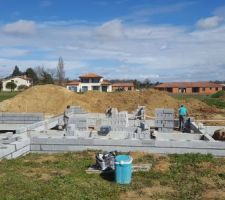 Montage du vide sanitaire