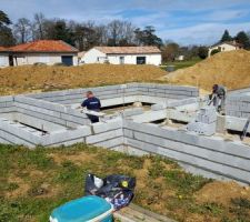 Montage du vide sanitaire