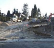 D&eacute;but des travaux de viabilisation