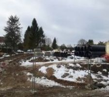 D&eacute;but des travaux de viabilisation