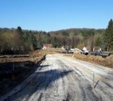 Situation du terrain, tracé de la voirie