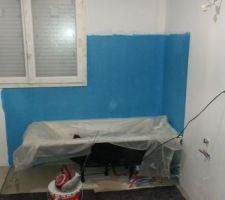 Salle de bain - Sous couche avant carrelage