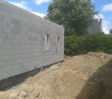 29-07-2017 Suite de l'&eacute;l&eacute;vation des parpaings... quand les ma&ccedil;ons sont l&agrave;, &ccedil;a monte s&eacute;rieusement,h&eacute;las ce n'est pas tout le temps !!