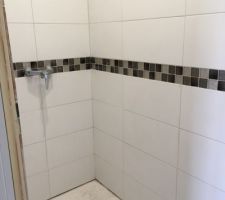 Creation de la petite salle d eau de la chambre parentale