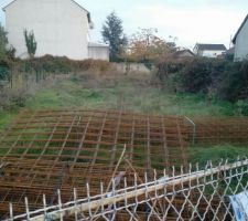 Livraison des armatures.