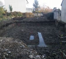 Terrassement pour les fondations