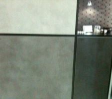 Carrelage sol RdC, 60*60 gris b&eacute;ton