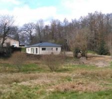 Vue du terrain agricole