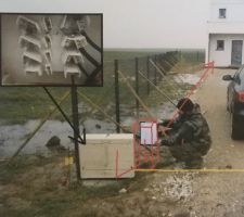 Plan enedis 
A charge:
Réalisation tranchée 
Pose fourreau
Matérialisation de l emplacement de la borne dans la clôture.
Coffret ccpi posé par Enedis 
1255,97 euros.